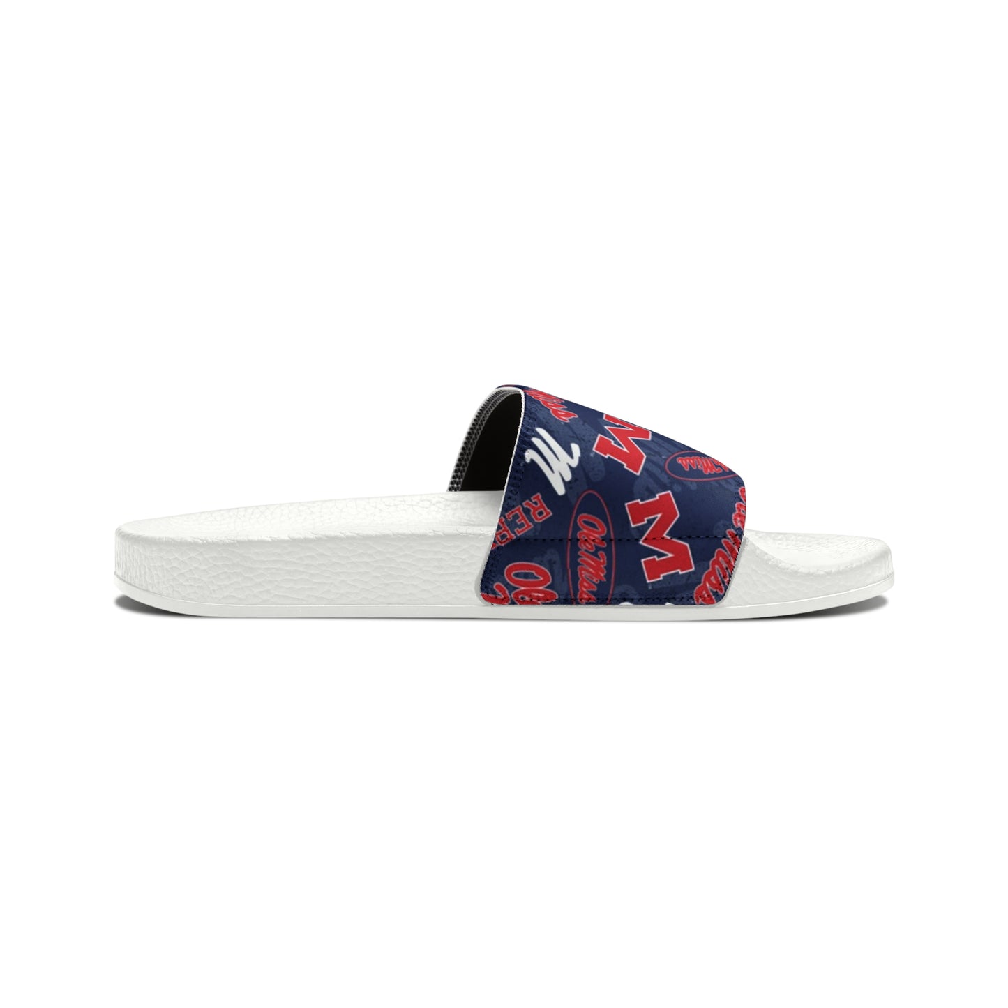 Ole Miss Men's PU Slide Sandals