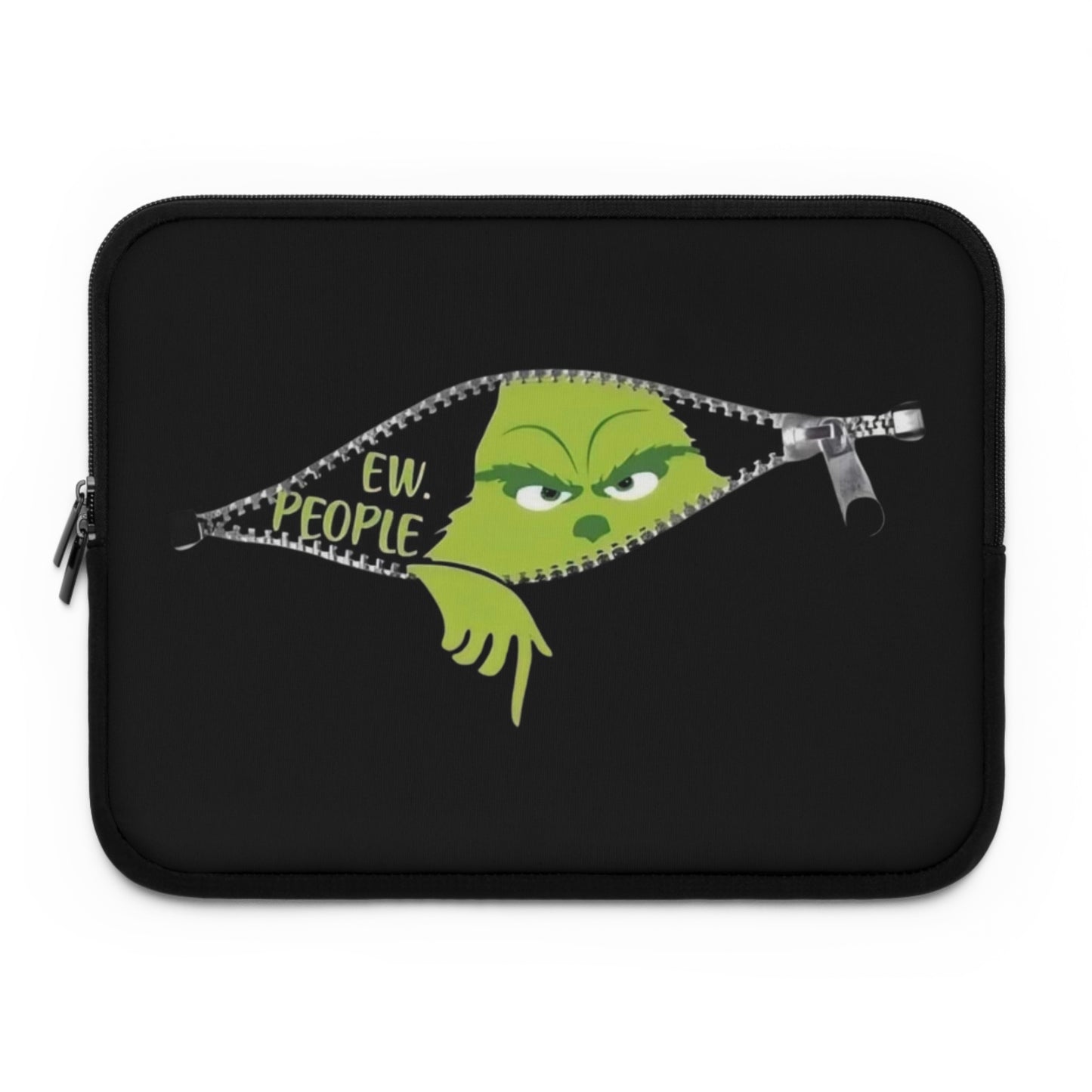 Grinch "Ew, People" Laptop Sleeve