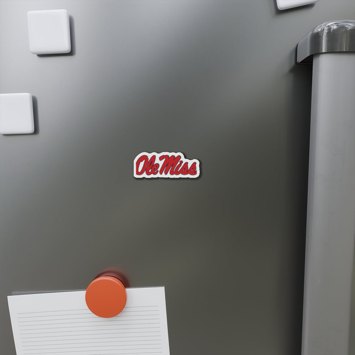 Ole Miss Die-Cut Magnets