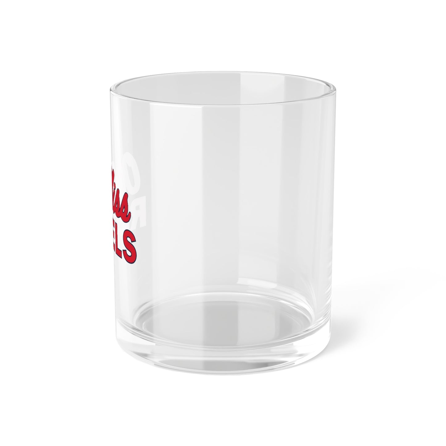 Ole Miss Rebels Bar Glass