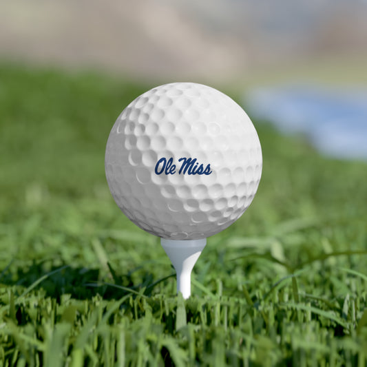 Ole Miss Golf Balls, 6pcs