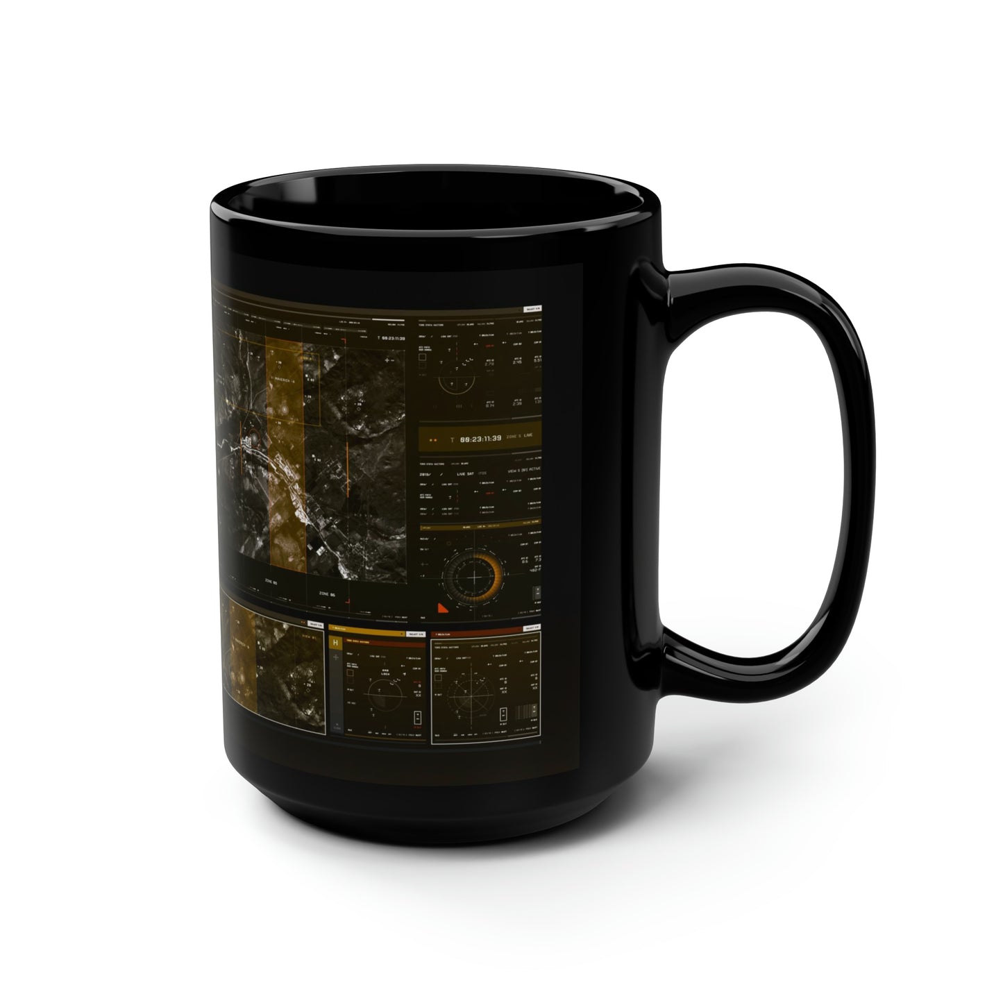 Top Gun Maverick Display Black Mug, 15oz