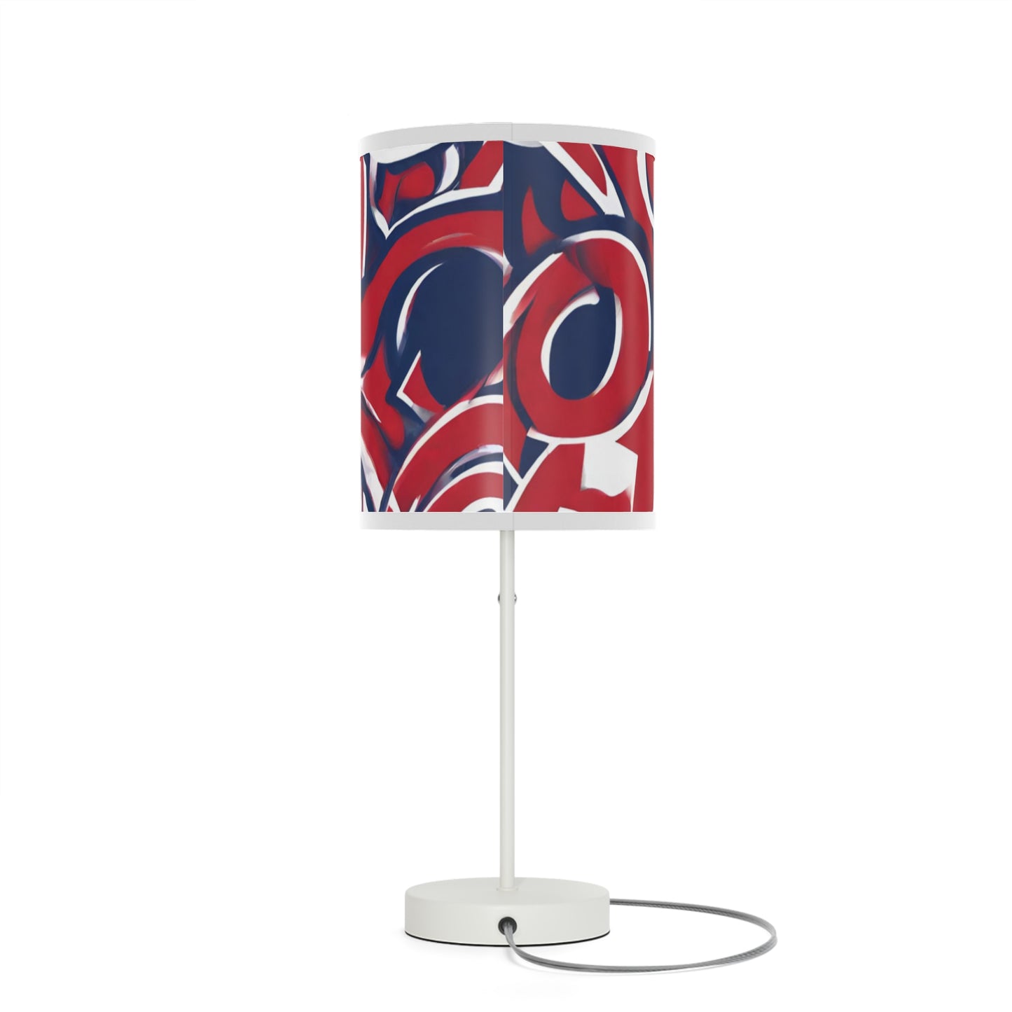 Ole Miss Colors Lamp on a Stand, US|CA plug