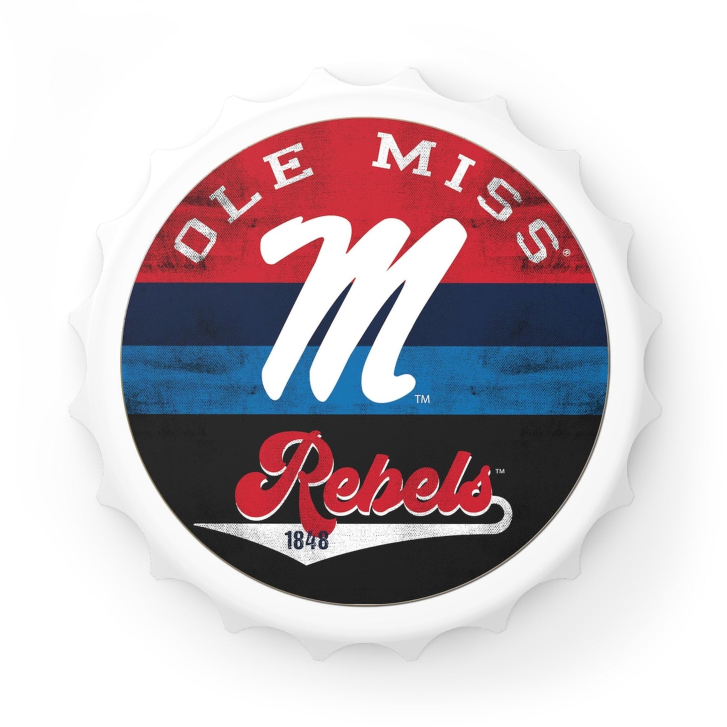 Ole Miss Rebels Bottle Opener