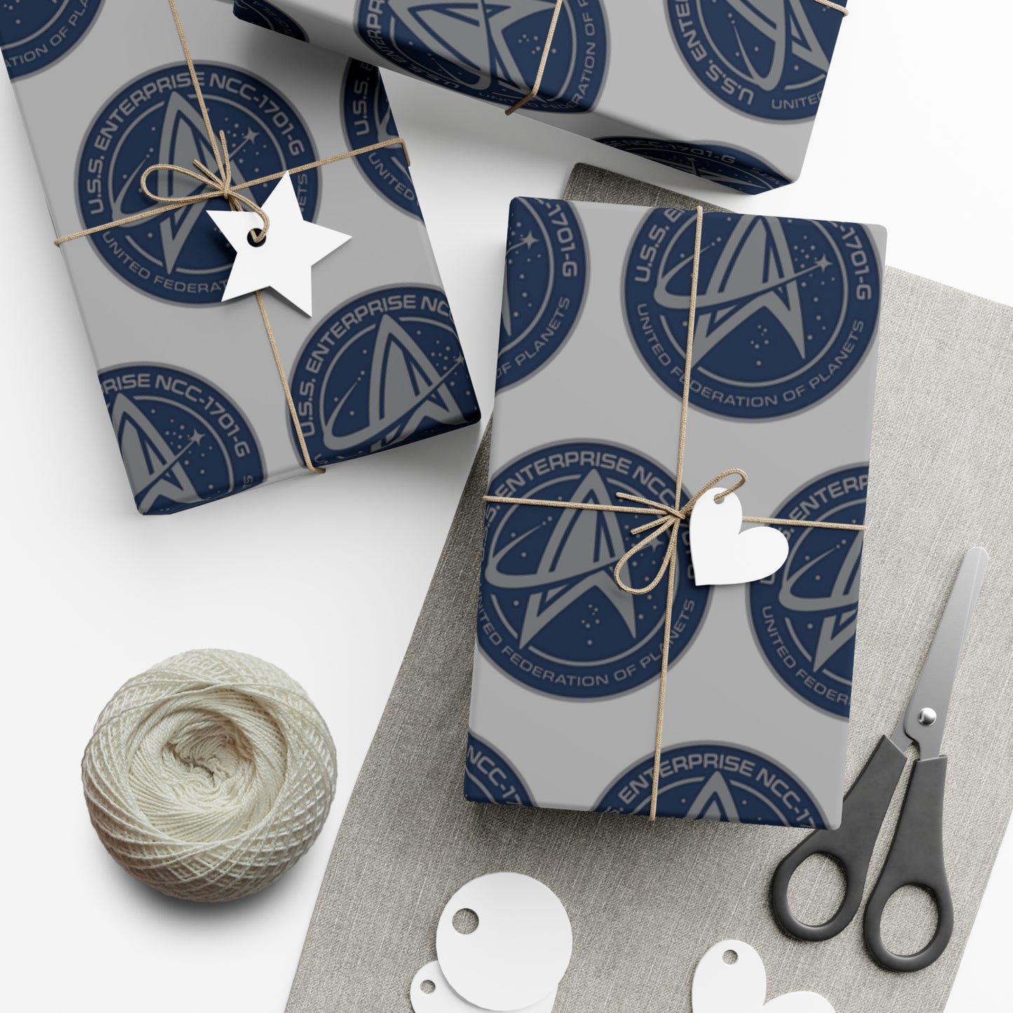 Star Trek UFP Gift Wrap Papers
