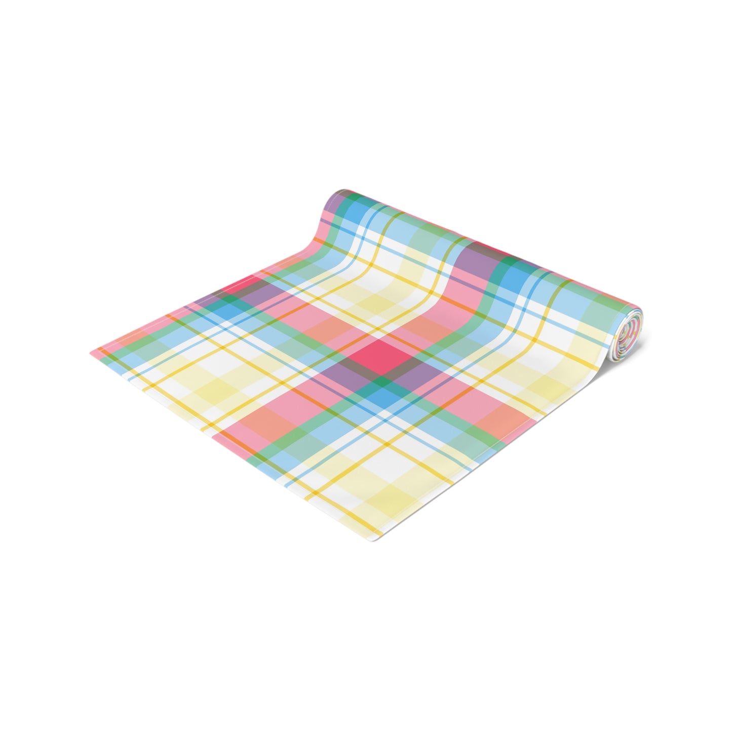 Madris Plaid Table Runner (Cotton, Poly)