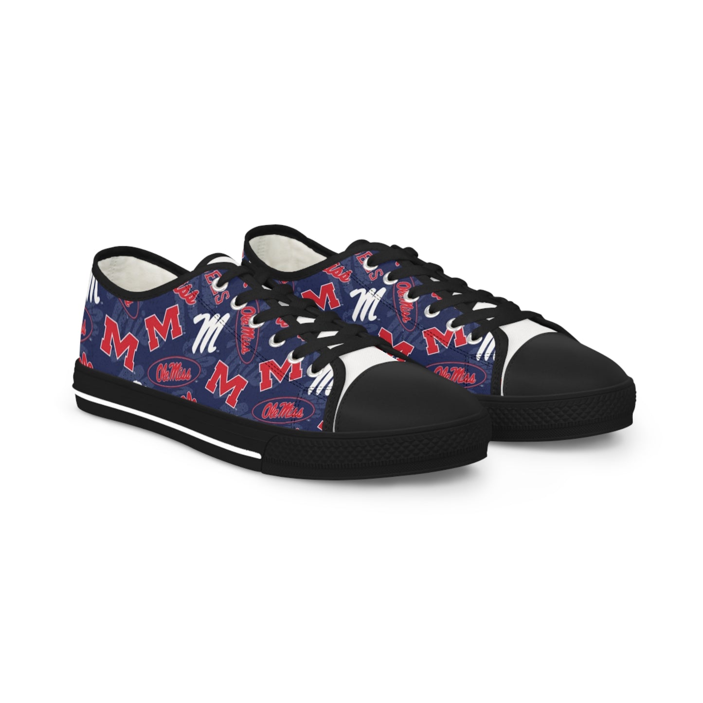 Ole Miss Men's Low Top Sneakers