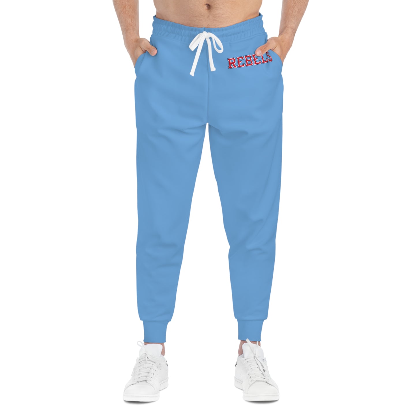 REBELS Athletic Joggers (AOP) Blue