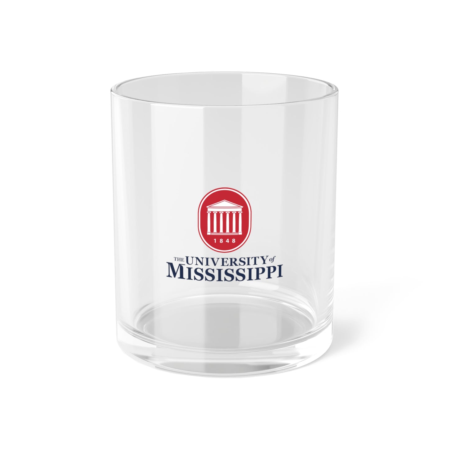 University of Mississippi Bar Glass