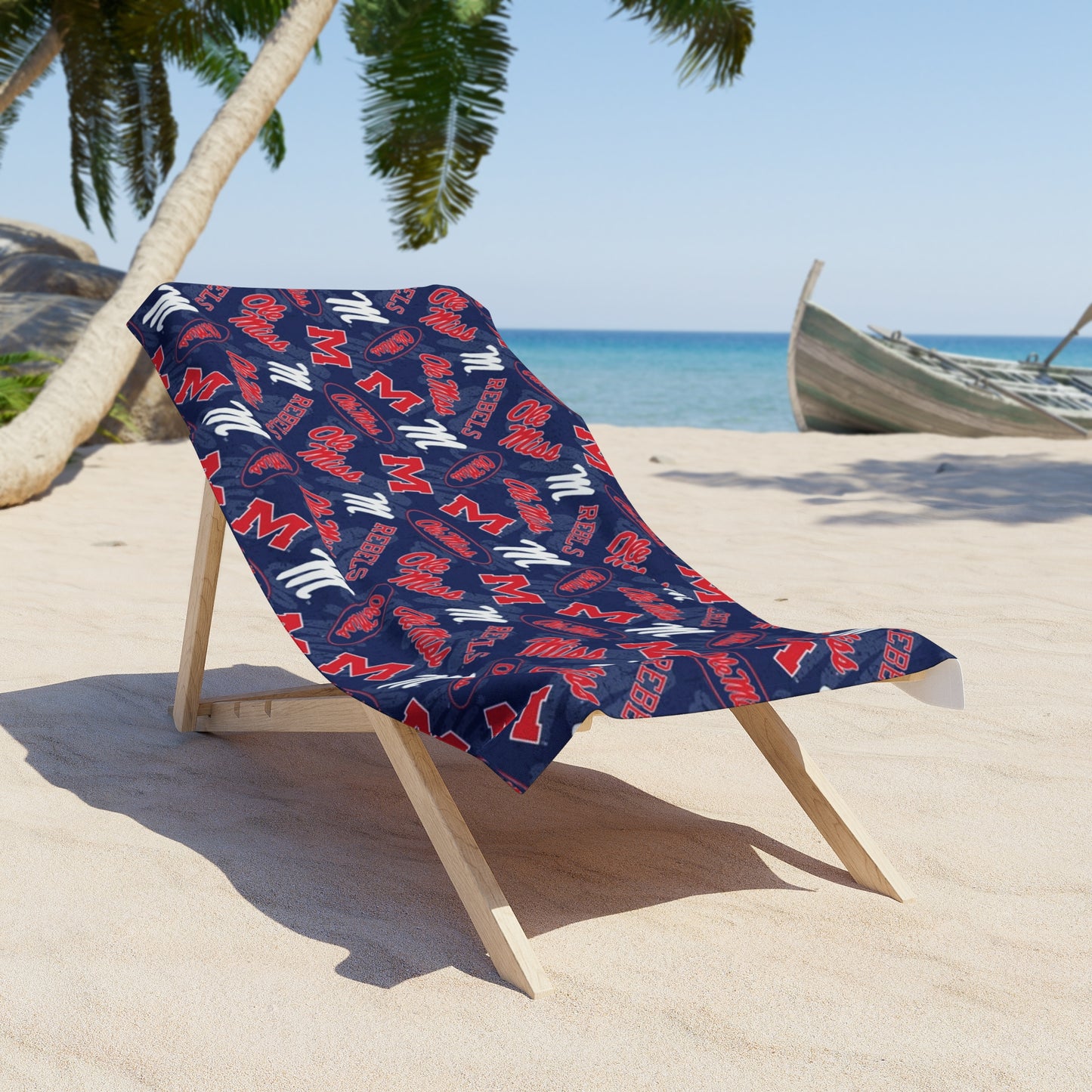 Ole Miss Beach Towel