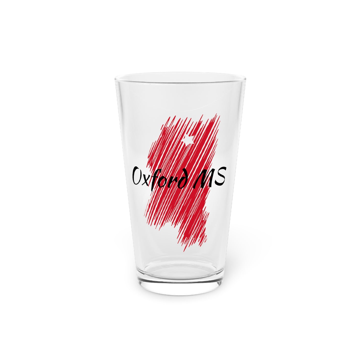 Oxford MS Pint Glass, 16oz