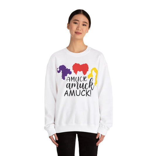 Hocus Pocus Amuck Unisex Heavy Blend™ Crewneck Sweatshirt