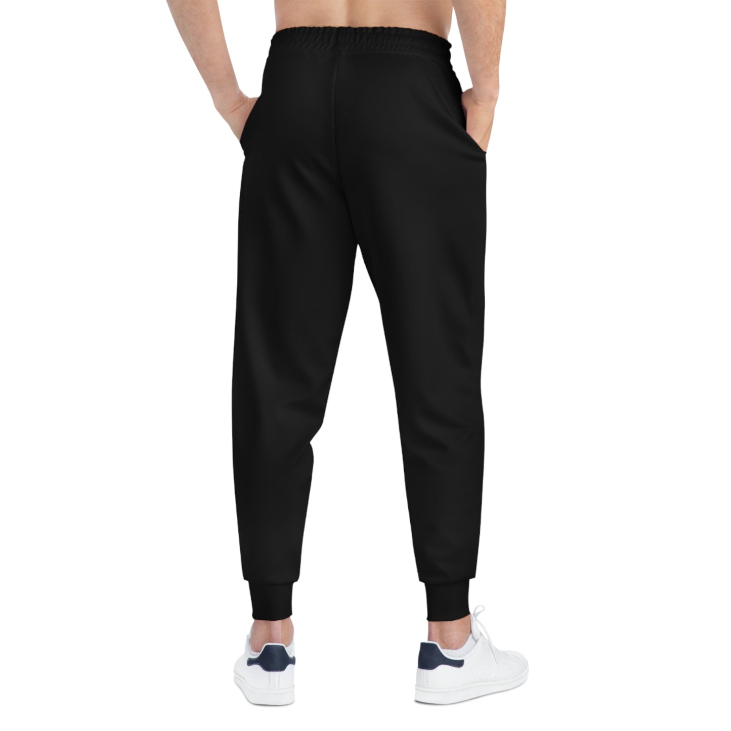 REBELS Athletic Joggers (AOP) Black