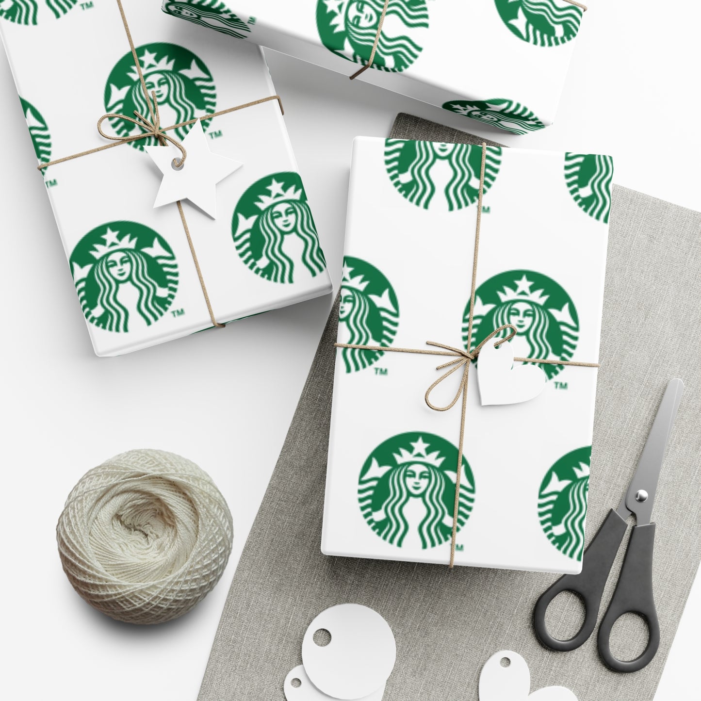 Starbucks Gift Wrap Papers
