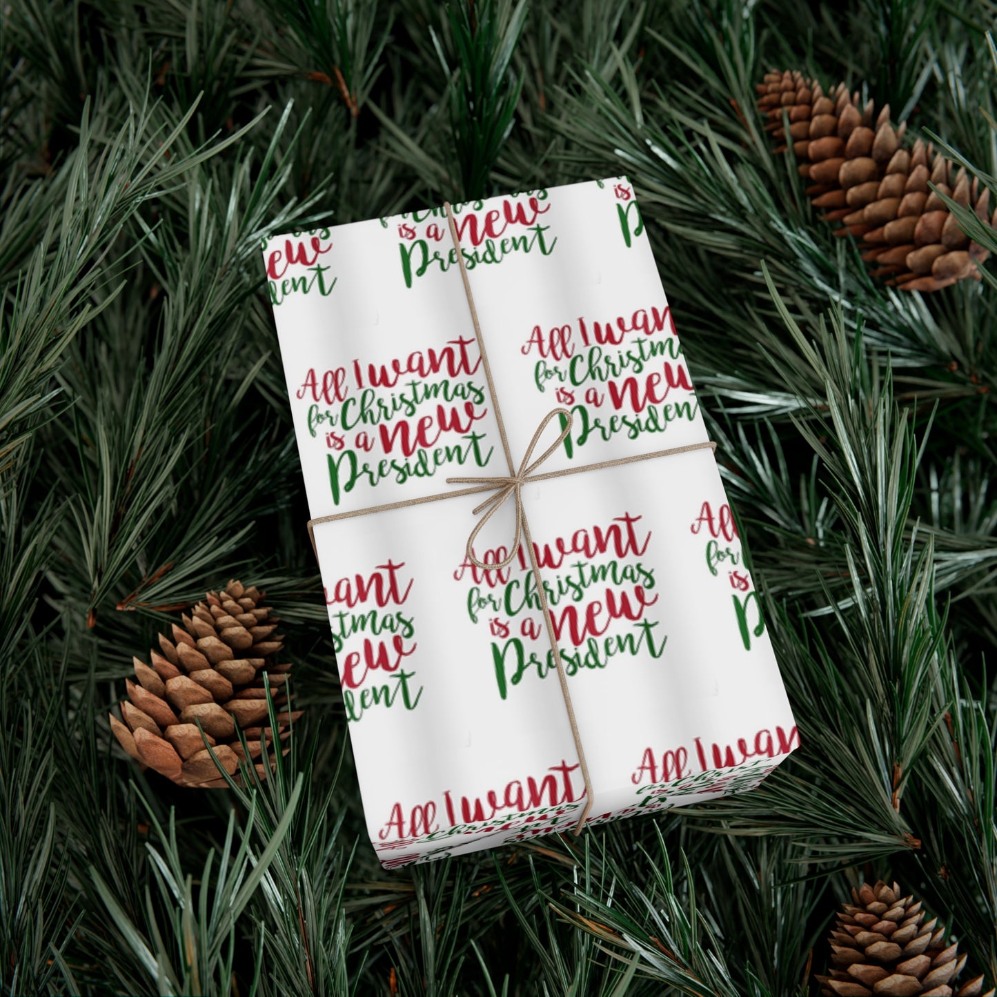New President Gift Wrap Papers