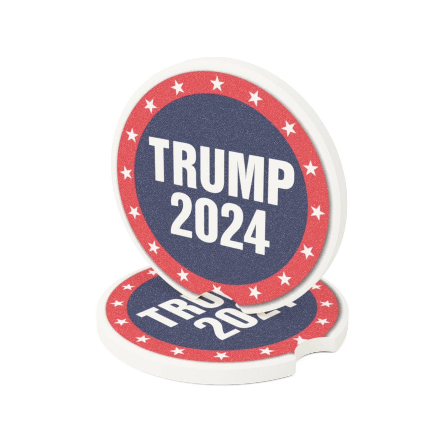 Trump 2024 Soapstone Car Coaster