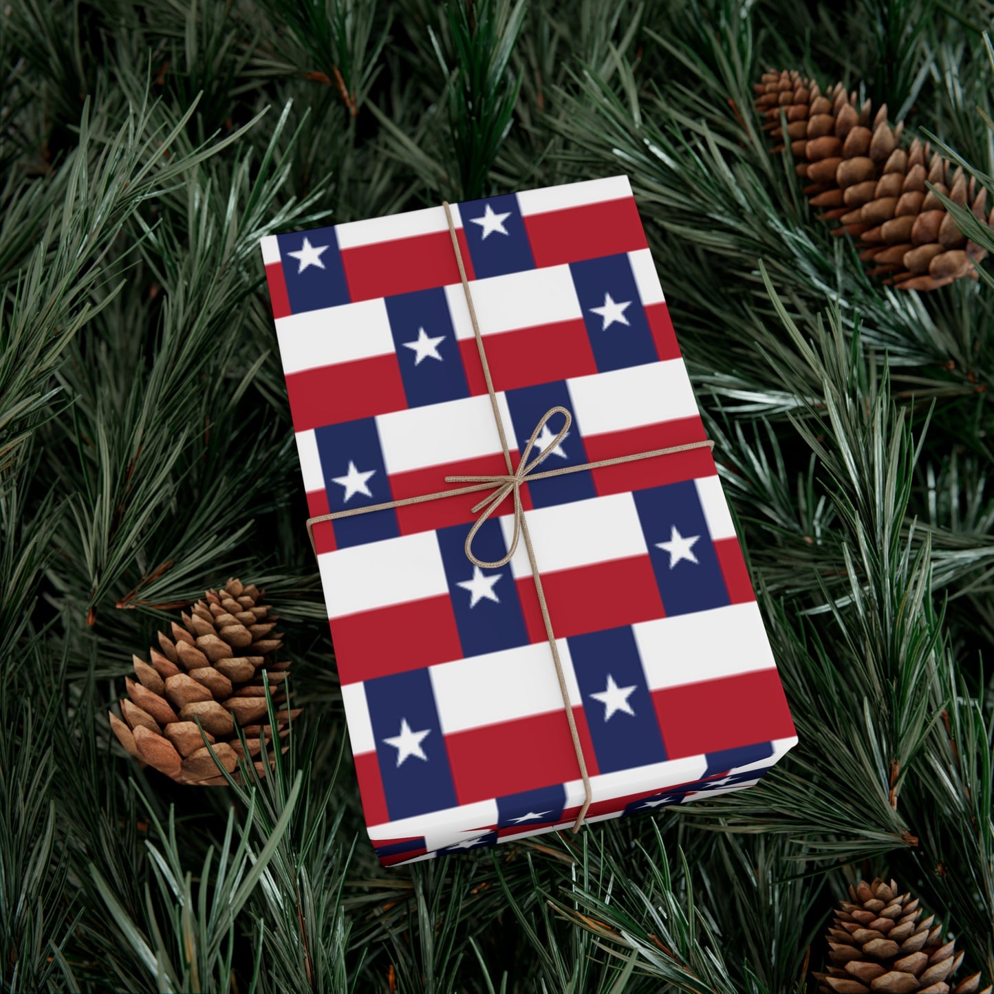Texas Flag Gift Wrap Papers