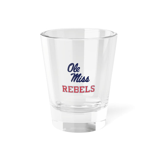 Ole Miss Rebels Shot Glass, 1.5oz