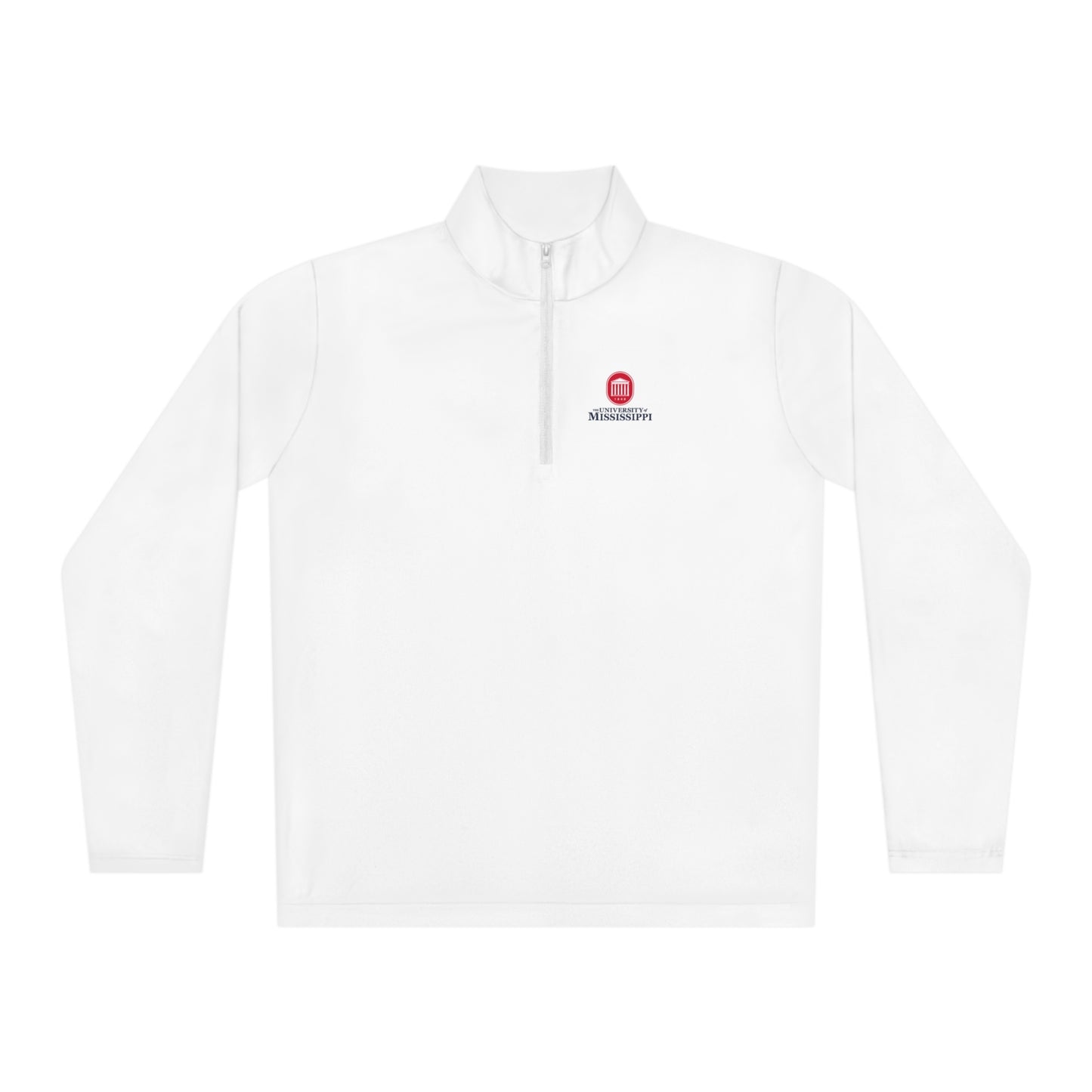 University of Mississippi Unisex Quarter-Zip Pullover