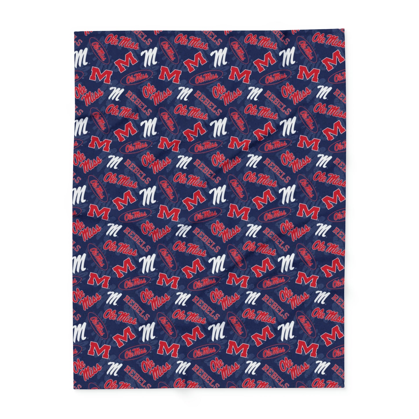 Ole Miss Arctic Fleece Blanket