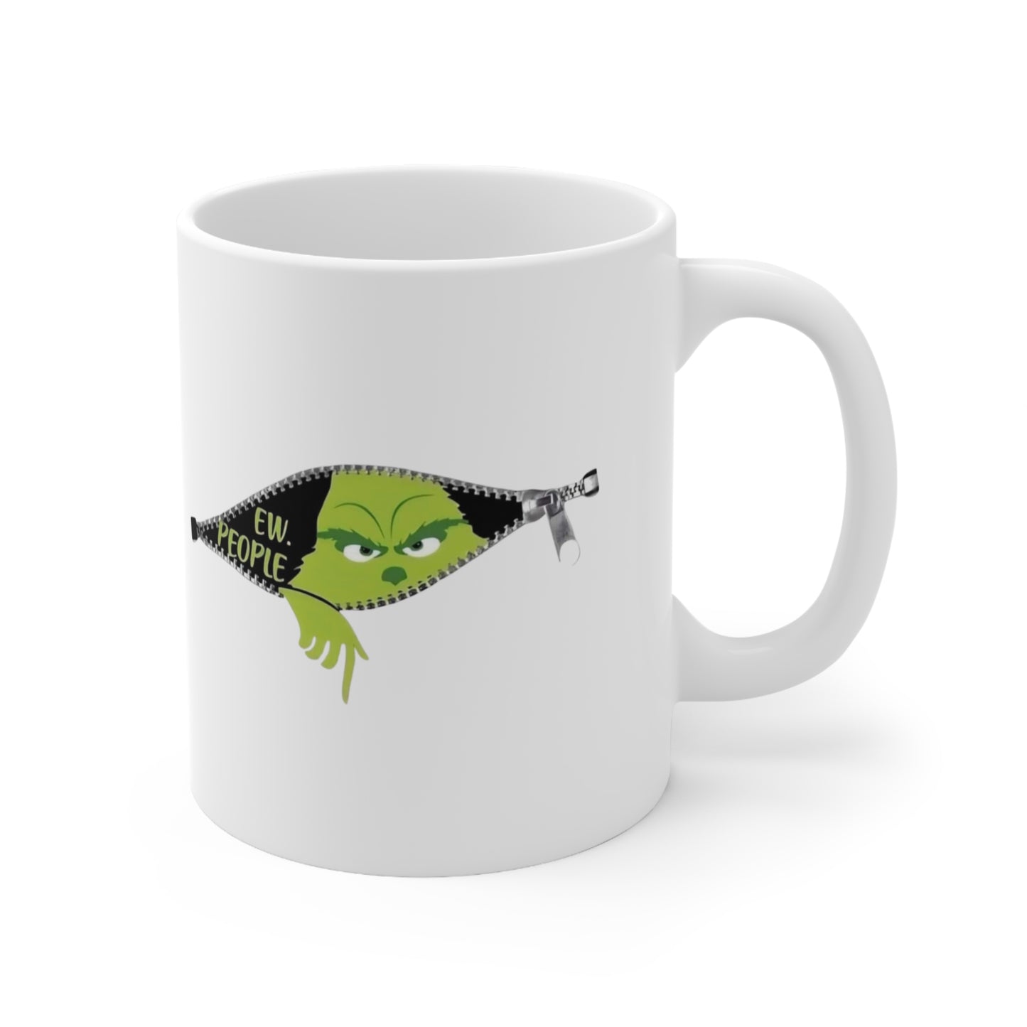 Grinch Ew Ceramic Mug 11oz