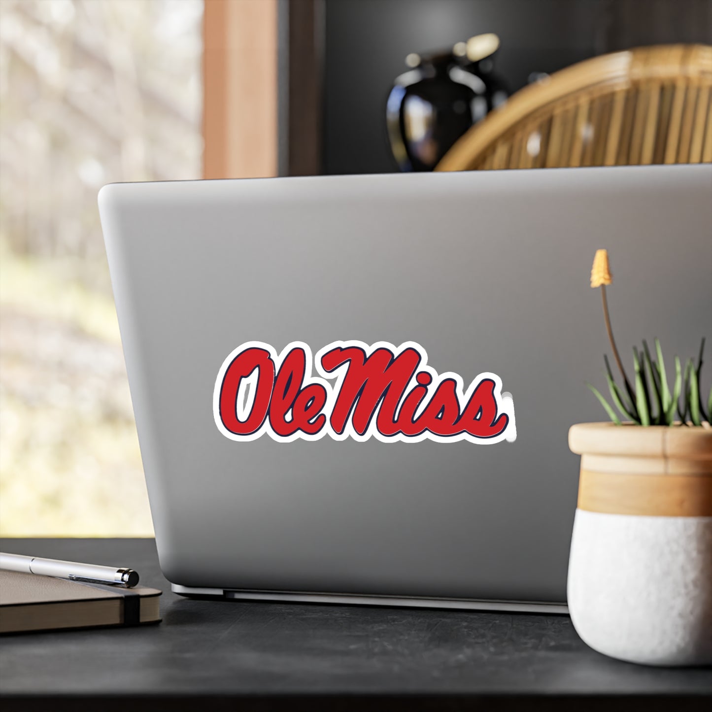 Ole Miss Kiss-Cut Vinyl Decals