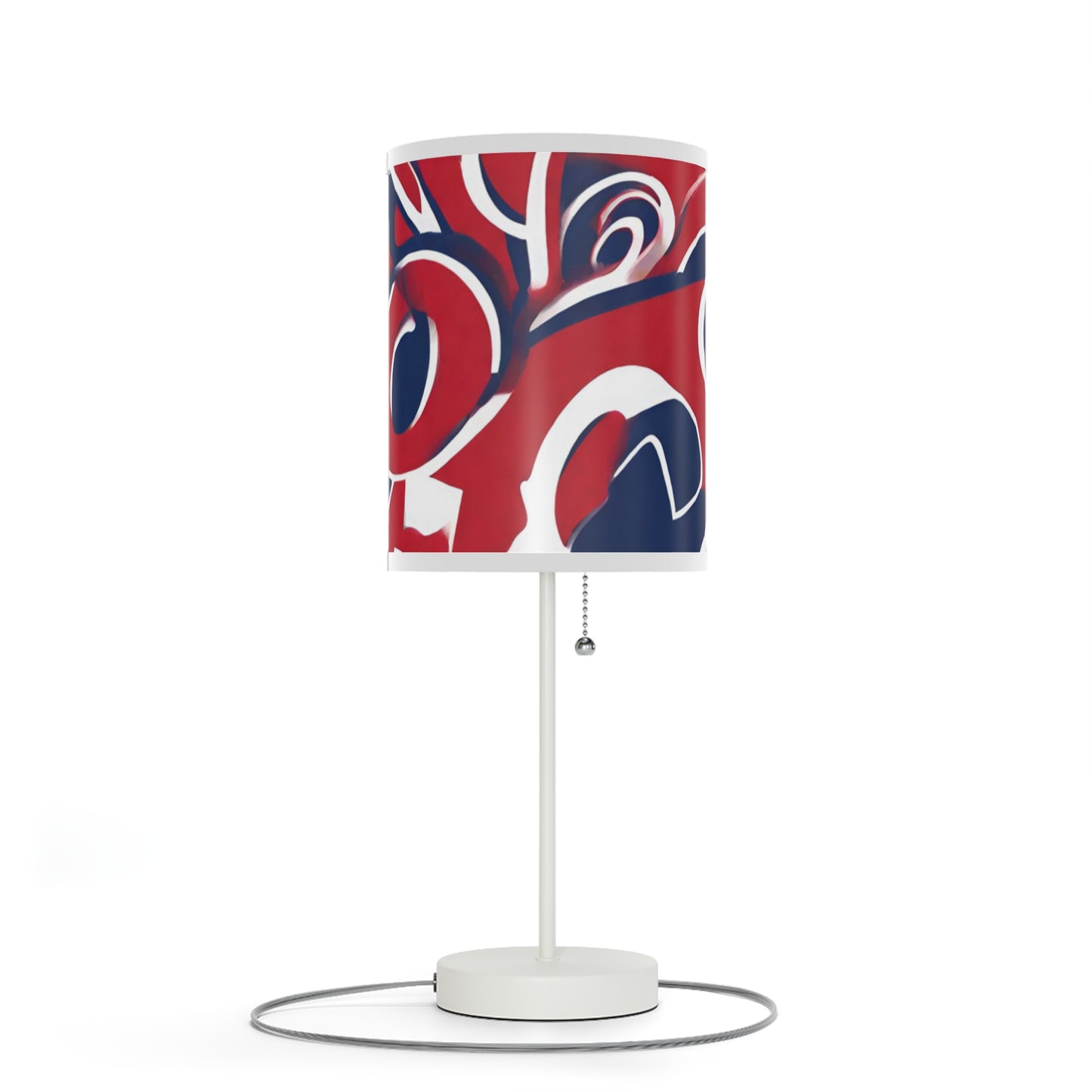 Ole Miss Colors Lamp on a Stand, US|CA plug