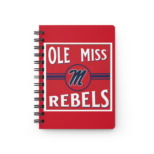 Ole Miss Rebels Spiral Bound Journal