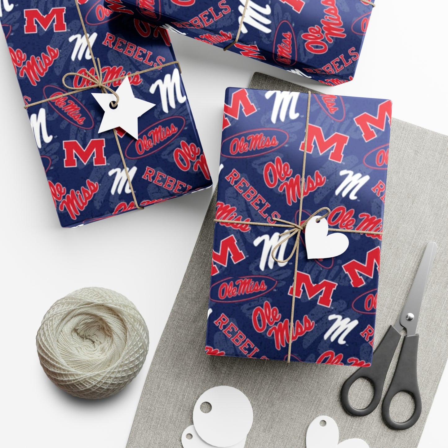 Ole Miss Collage Gift Wrap Papers