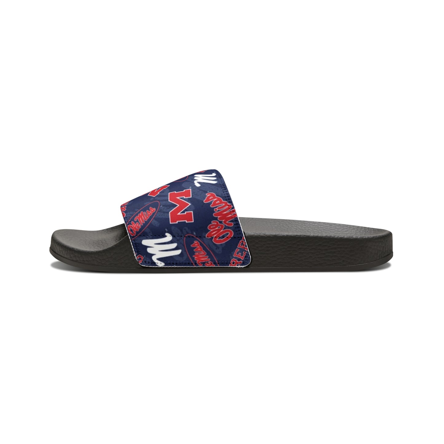 Ole Miss Men's PU Slide Sandals