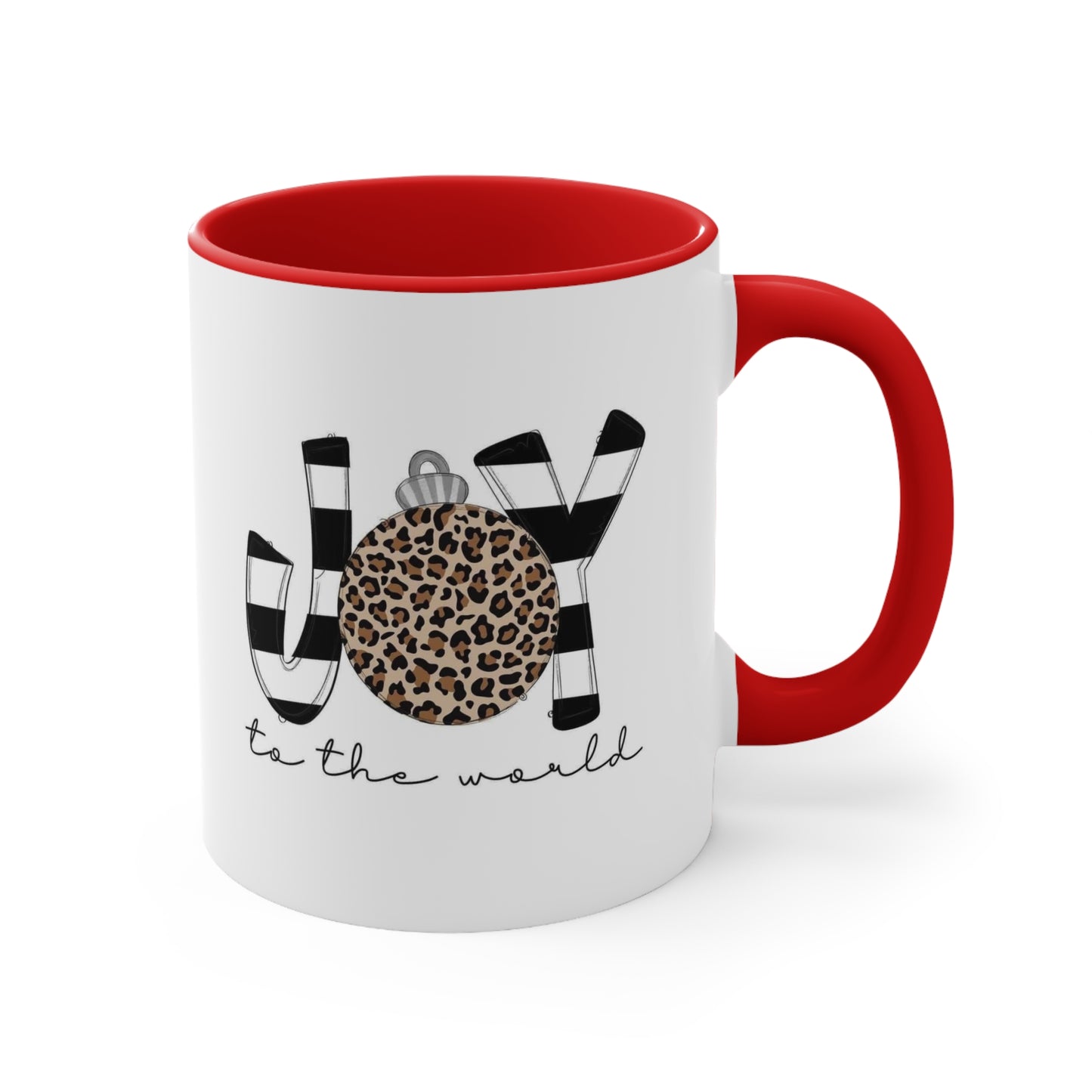 Joy to the World Accent Coffee Mug, 11oz