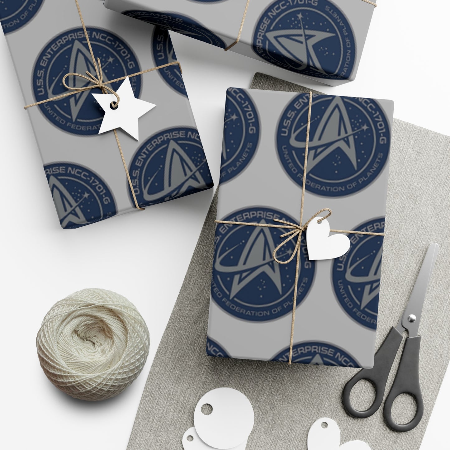 Star Trek UFP Gift Wrap Papers