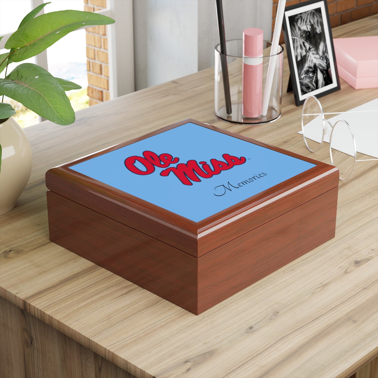 Ole Miss Memories Jewelry Box