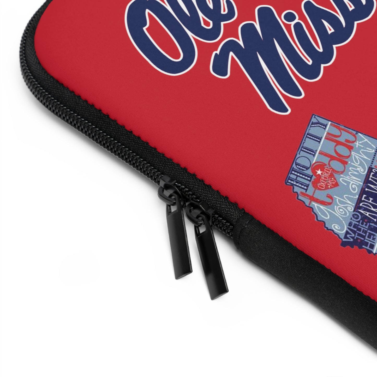 Ole Miss Laptop Sleeve (Red)