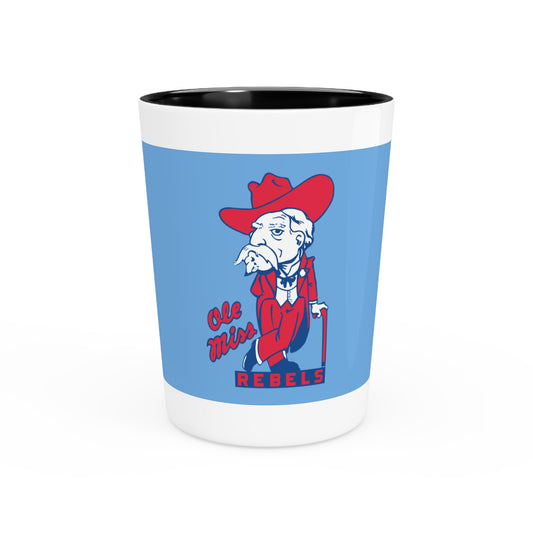 Ole Miss Rebels Shot Glass