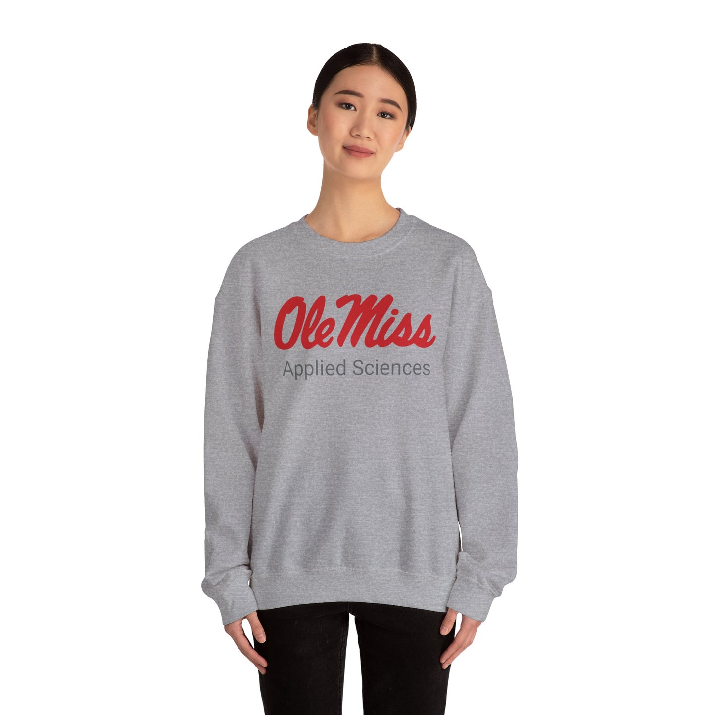 Ole Miss Applied Sciences Unisex Heavy Blend™ Crewneck Sweatshirt