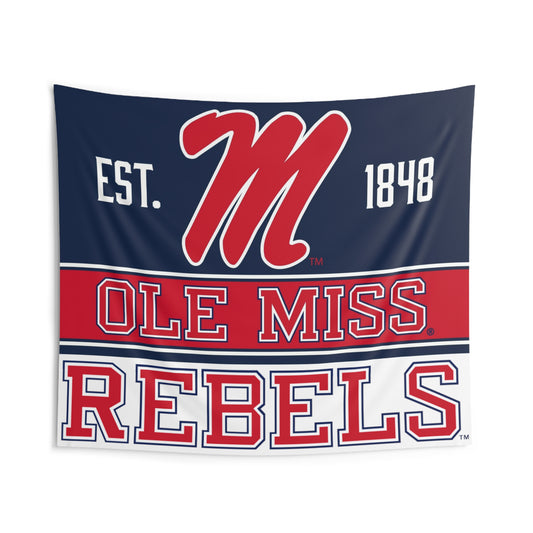 Ole Miss Rebels Indoor Wall Tapestries