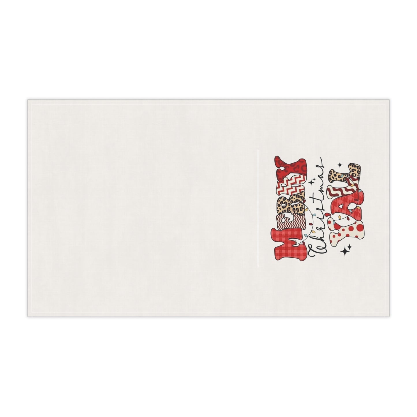 Merry Christmas Y'all Kitchen Towel