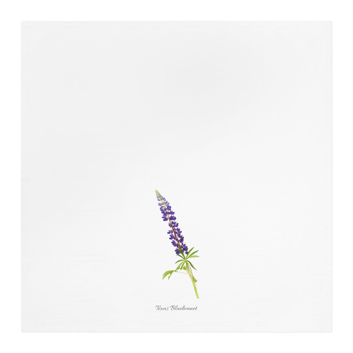 Texas Bluebonnet Flower Tea Towel