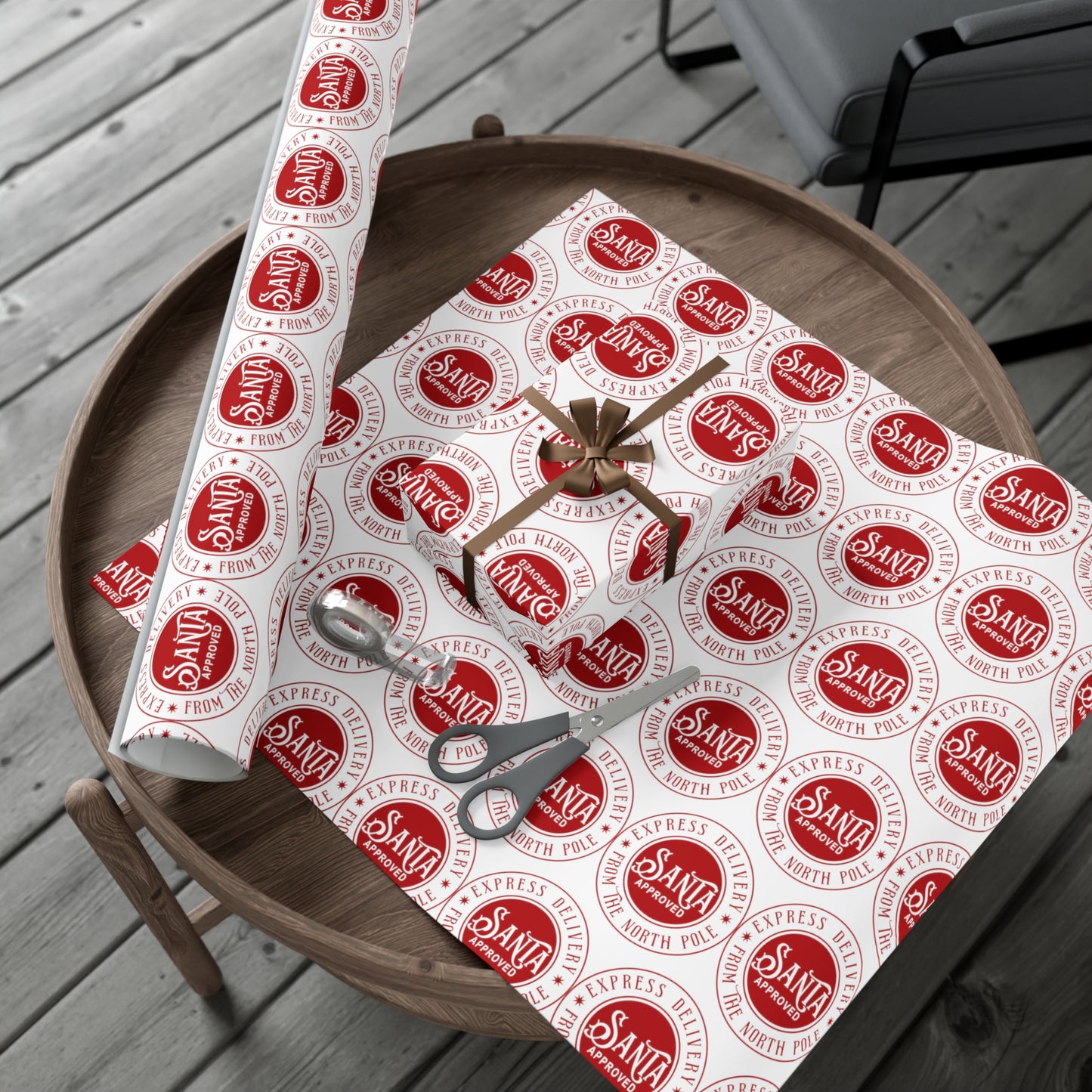 Santa Express Delivery Gift Wrap Papers