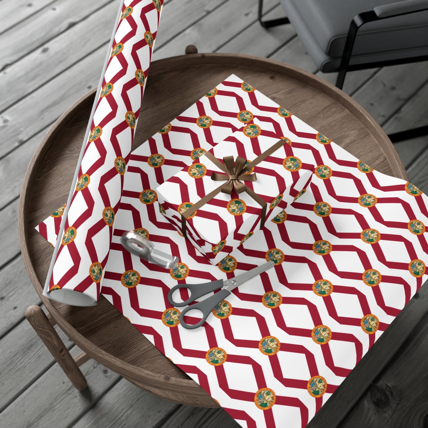 Florida Flag Gift Wrap Papers