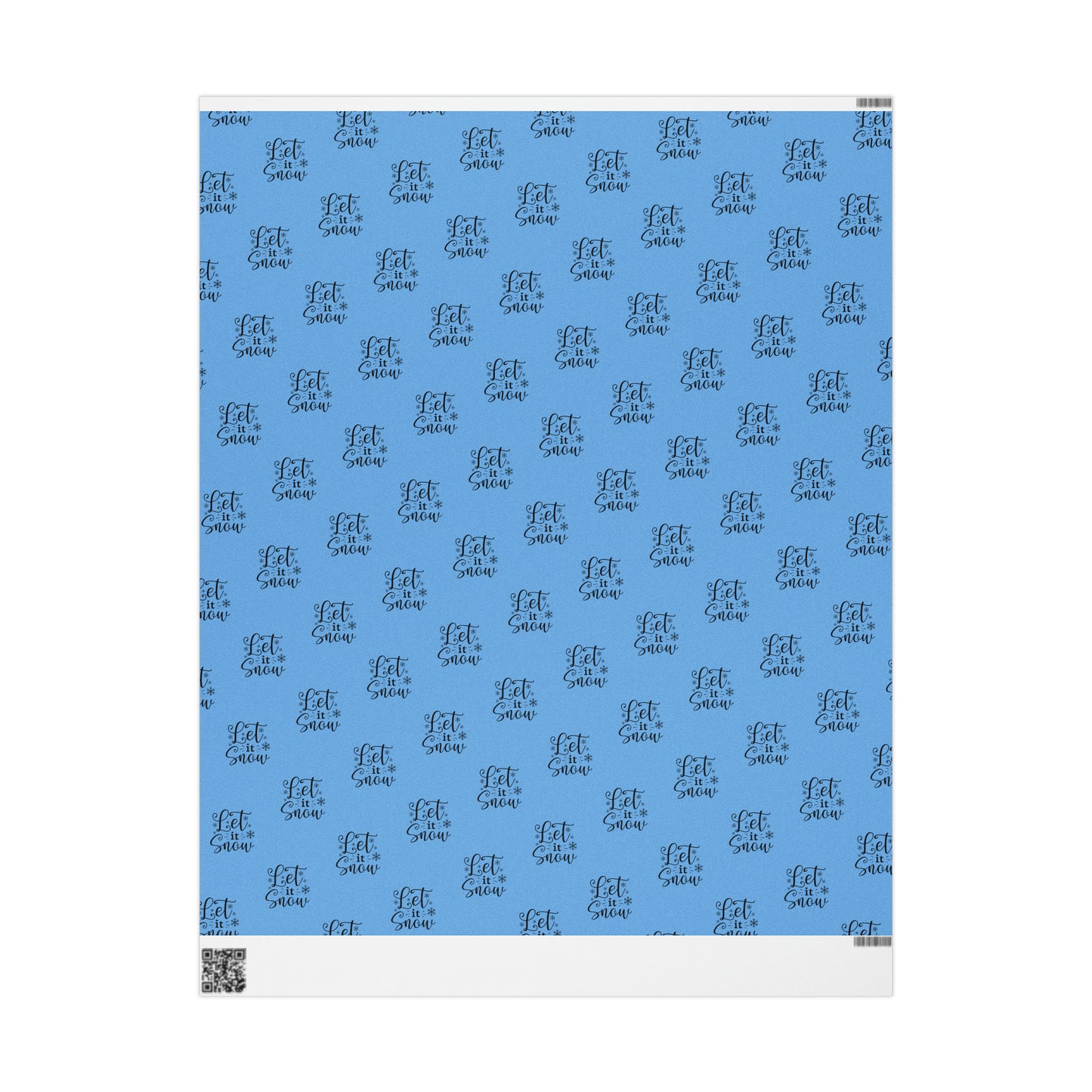 Let It Snow Wrapping Paper