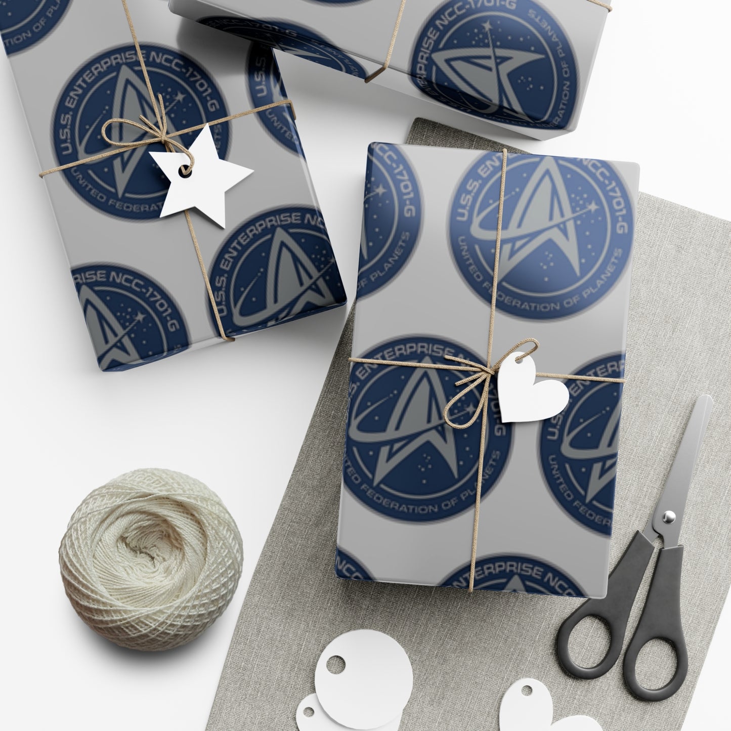 Star Trek UFP Gift Wrap Papers