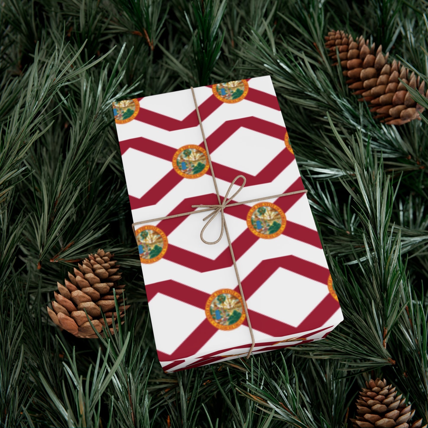 Florida Flag Gift Wrap Papers