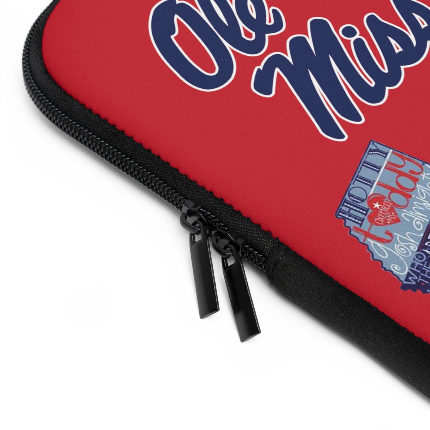 Ole Miss Laptop Sleeve (Red)