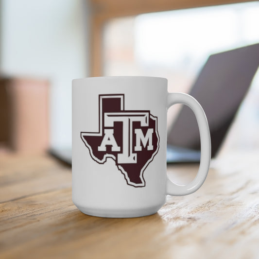 Texas A&M Double logo Mug 15oz