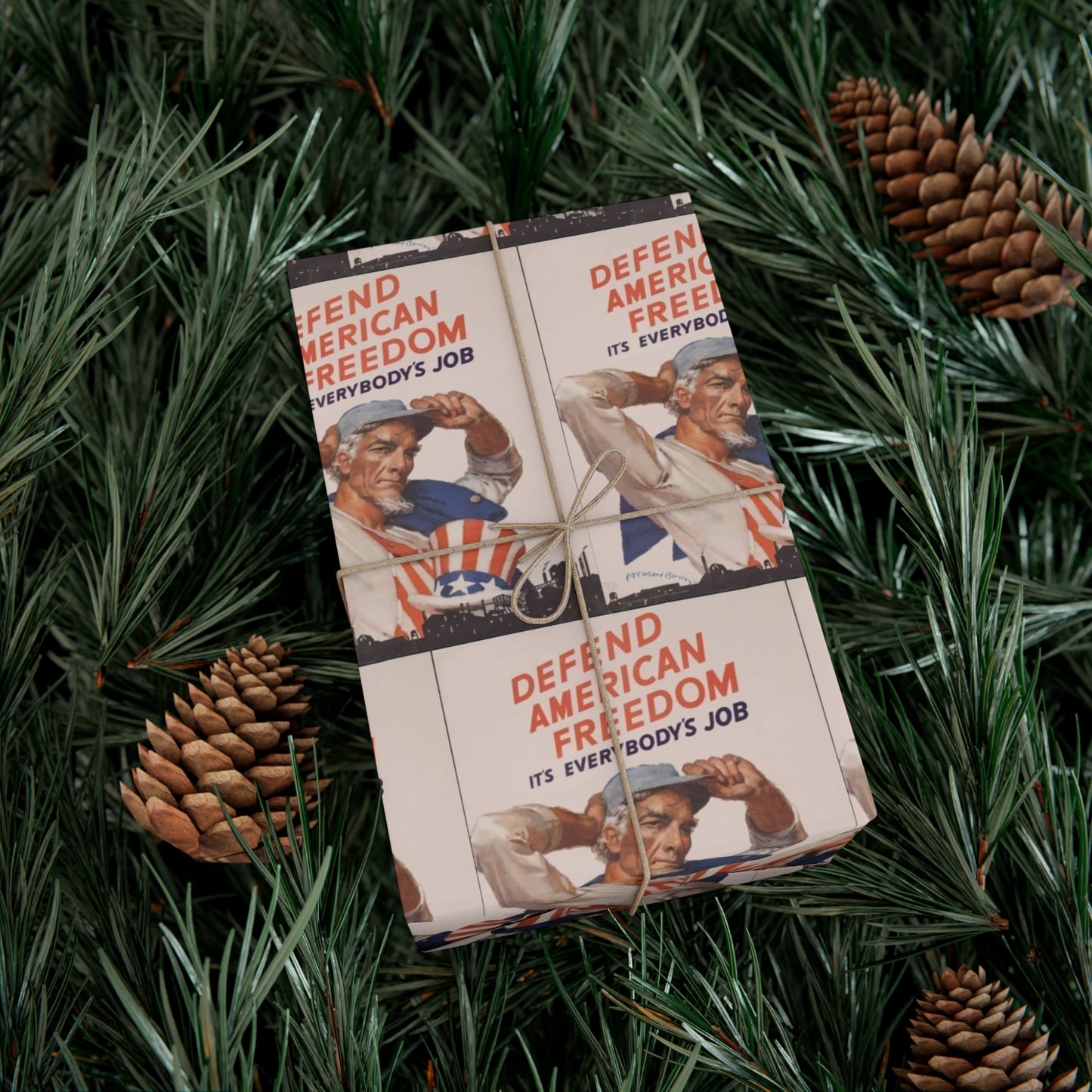 Defending Freedom Gift Wrap Papers
