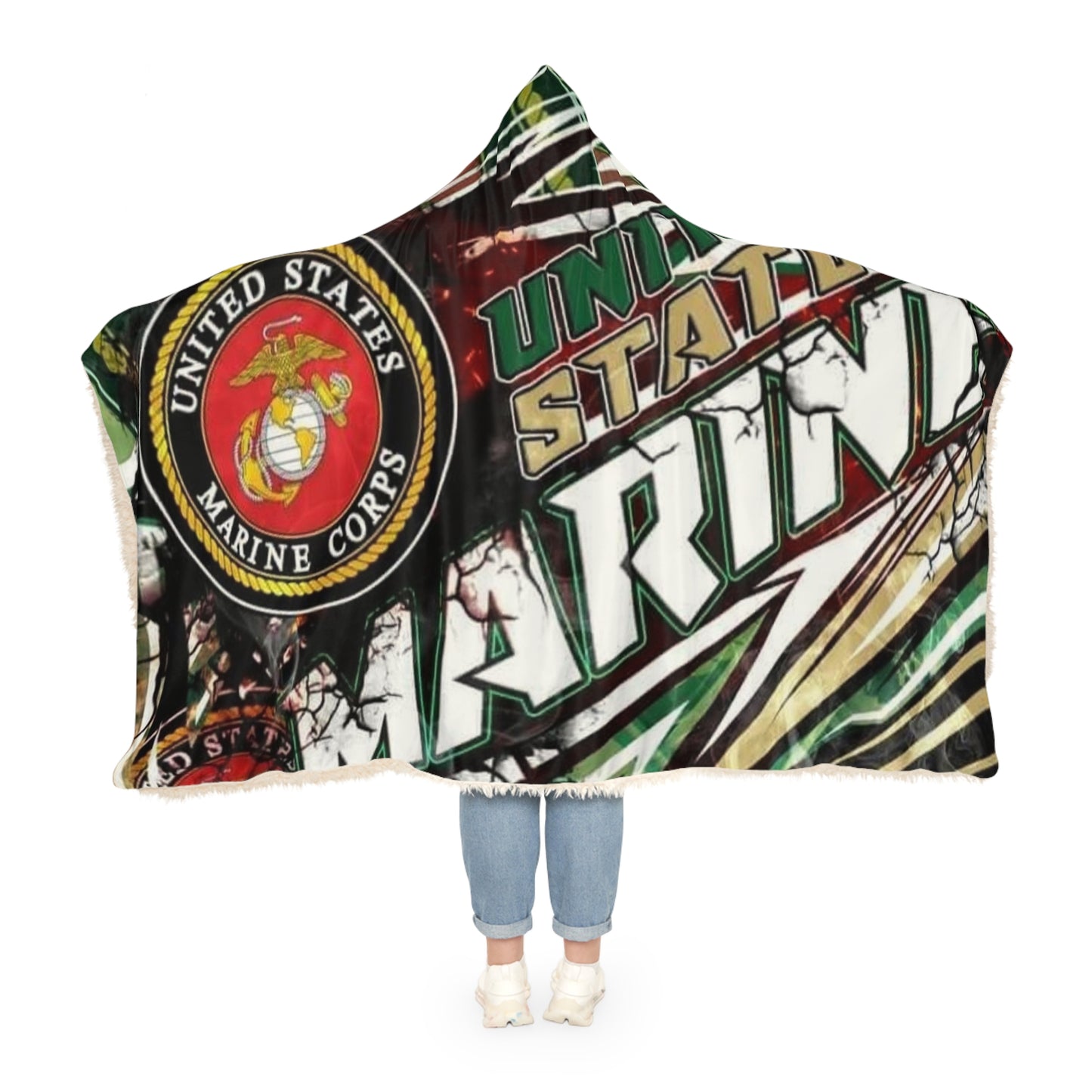 US Marines Snuggle Blanket