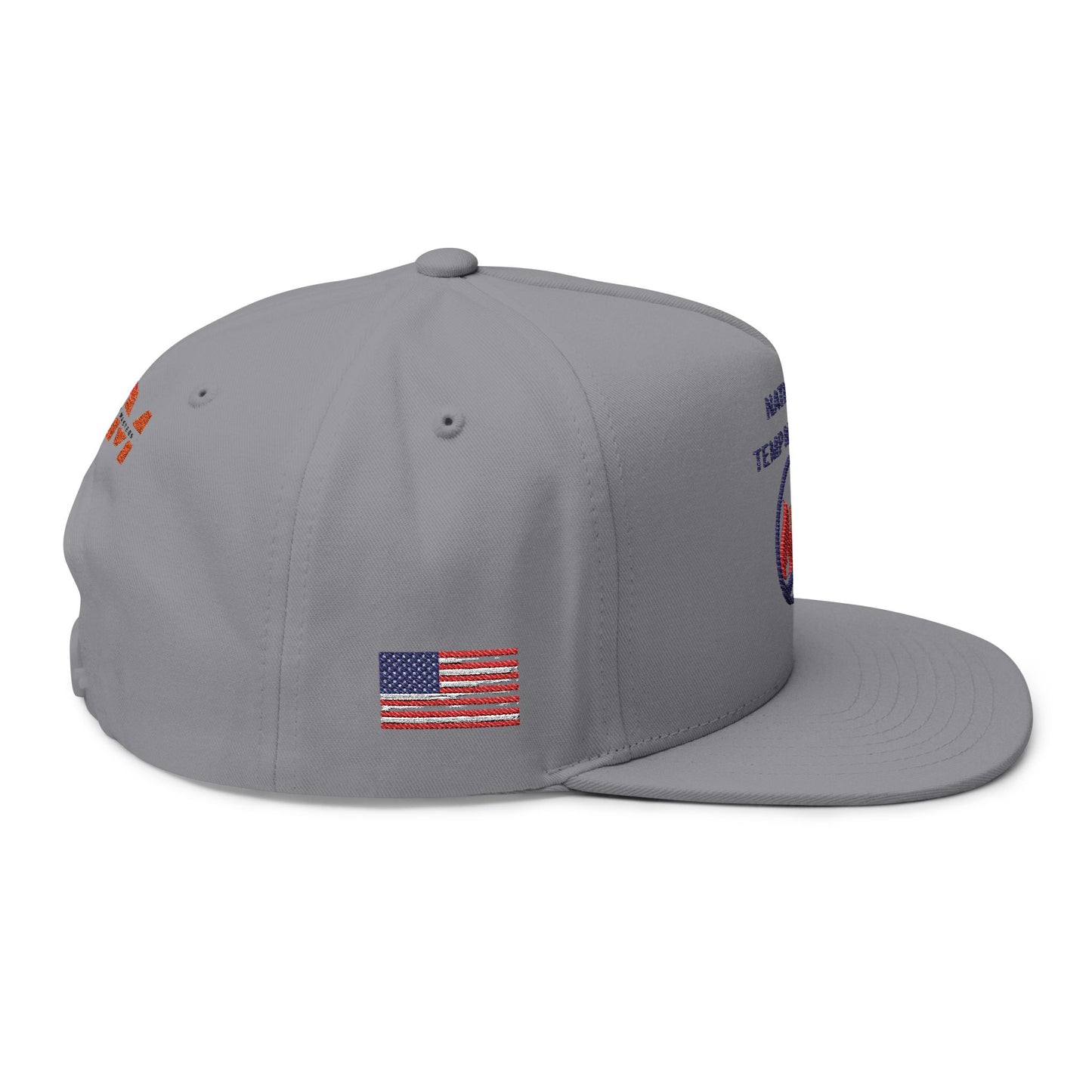 National Temp Masters Embroidered Flat Bill Cap