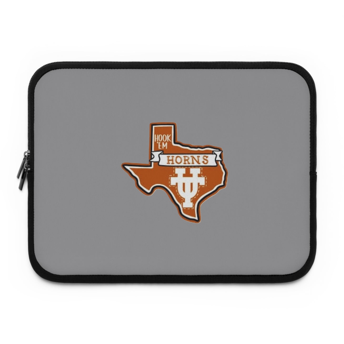 University of Texas Hookem Horns Laptop Sleeve (Gray)